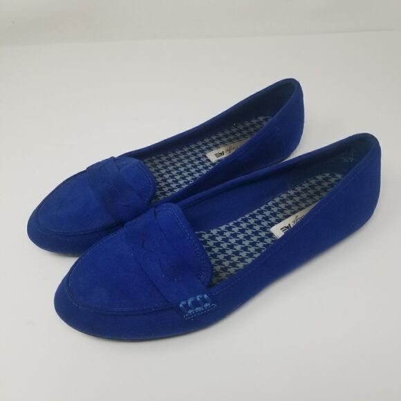 AMERICAN EAGLE BLUE PENNY LOAFER SLIPON. SIZE 9. - Picture 14 of 15
